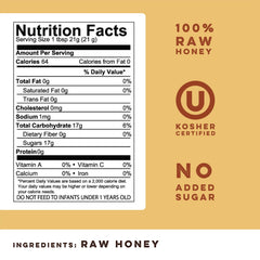 Goshen Honey pour demonstrates smooth drizzle ideal for baking and sauces.