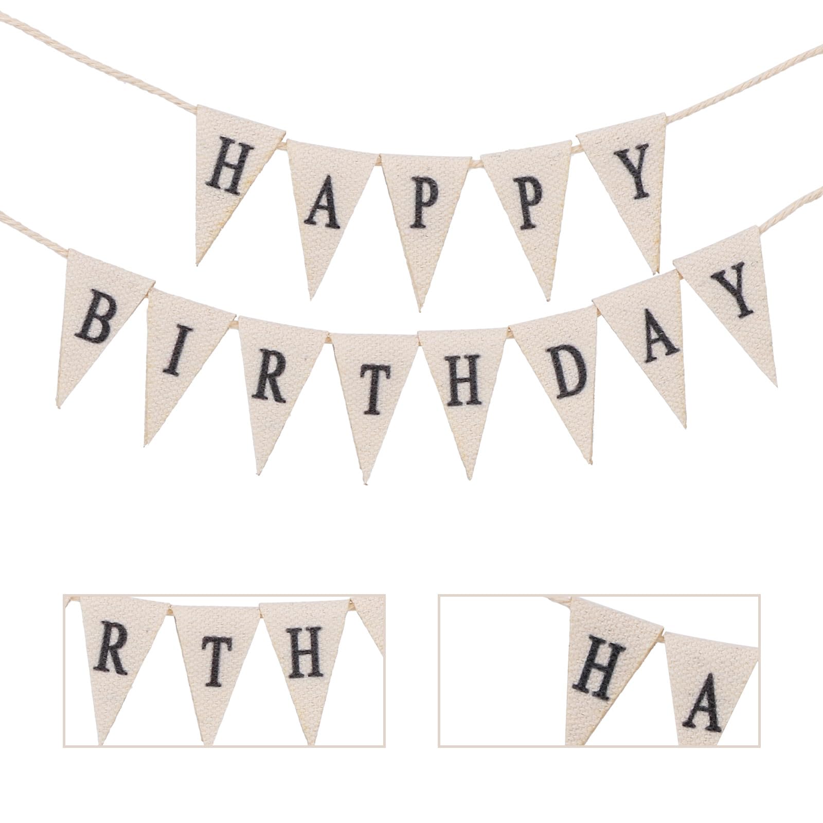 Bright yellow, black, white colors suit many party themes with Gosknor banner.
