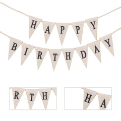 Bright yellow, black, white colors suit many party themes with Gosknor banner.