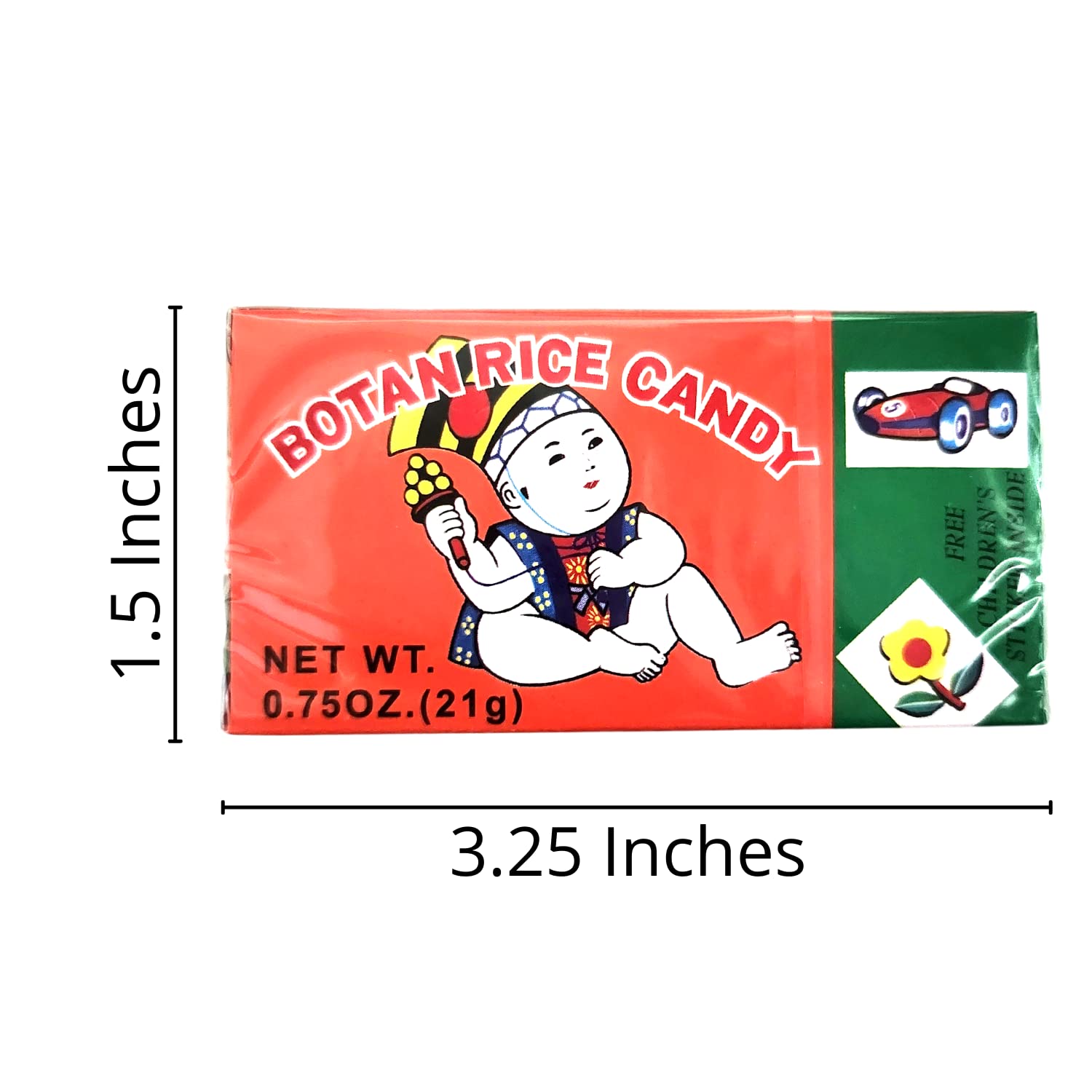 Gosu Toys Botan Rice Candy stickers included for fun loot and gifting.