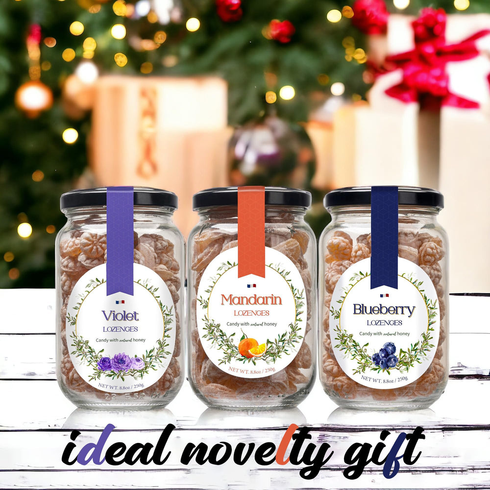 Gourmanity 8oz jar view – luxurious packaging for gifting or personal use.