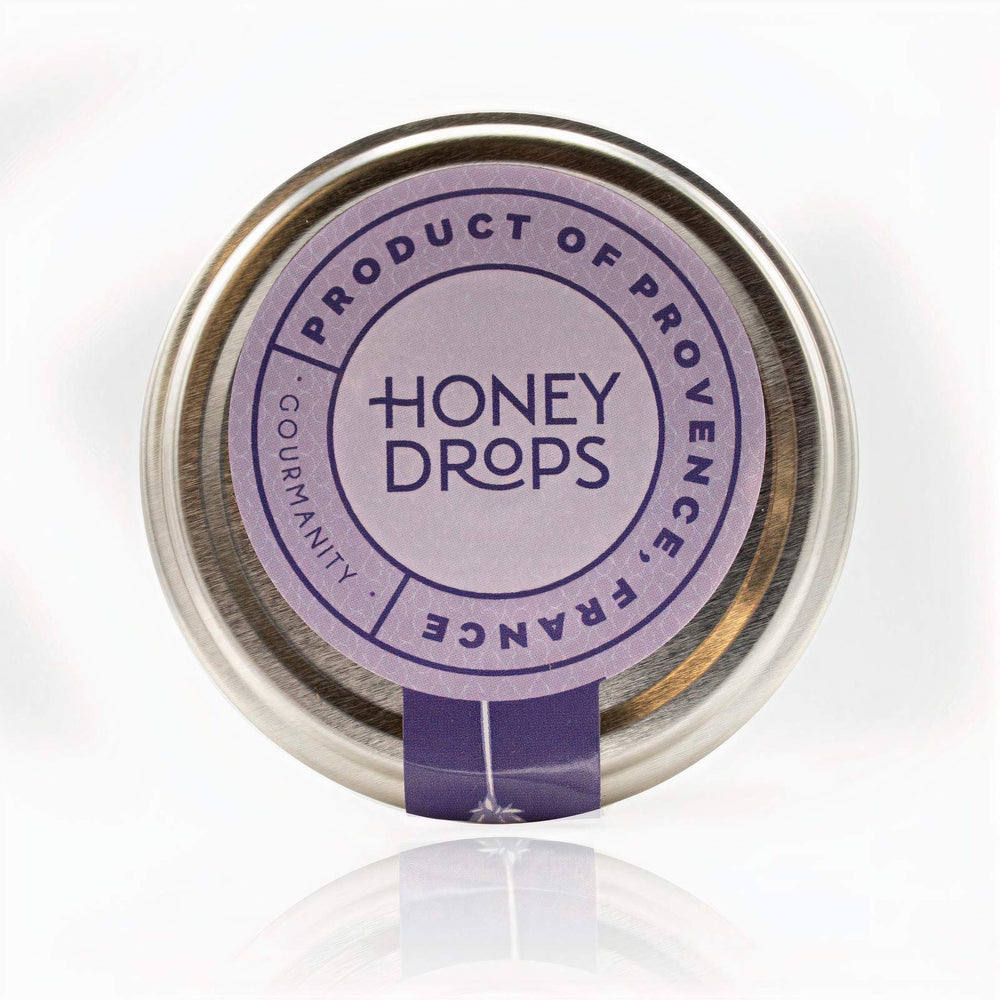 Gourmanity honey drops gift idea, elegant French candy set.