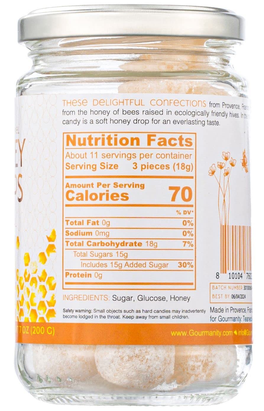 Gourmanity Honey Drops reveal a surprise honey filling at the center