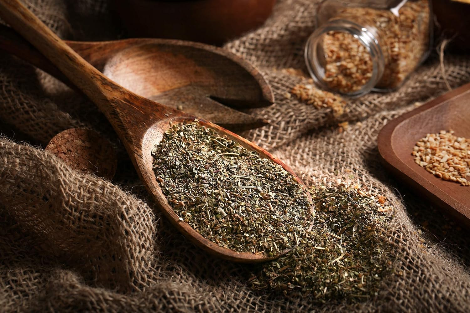 Gourmanity Italian Seasoning on spaghetti enhances oregano and basil notes