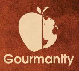 Gourmanity kitchen scene with rice bag, ideal pantry staple