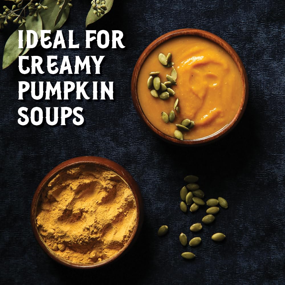 Gourmanity Pumpkin Powder mixed into pet meals for a tasty supplement
