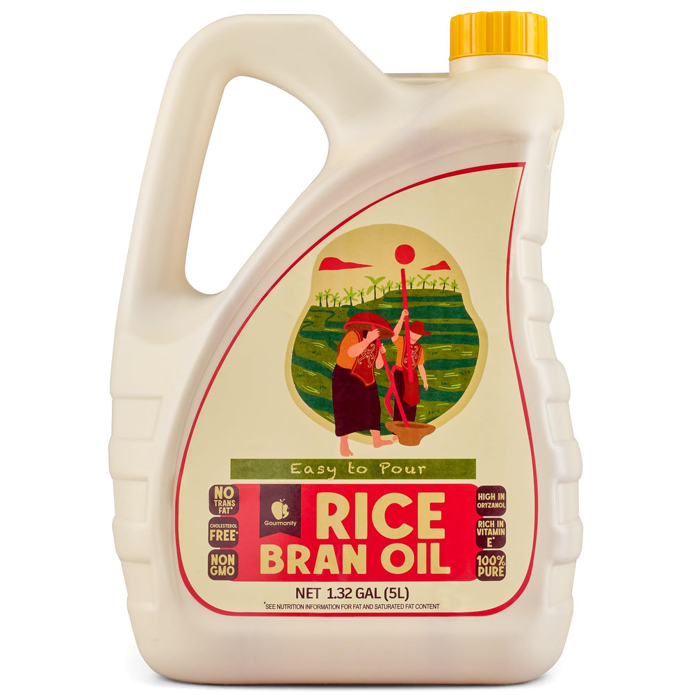 Gourmanity Rice Bran Oil hair-shine coat-care.