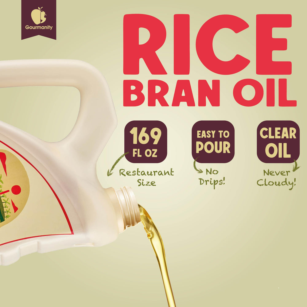Gourmanity Rice Bran Oil Vitamin E-rich skin-care use.