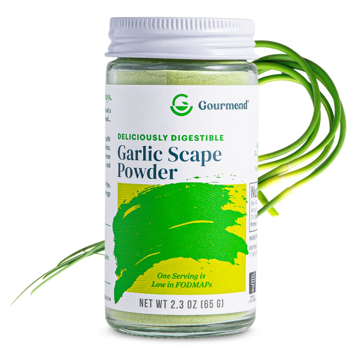 Gourmend Garlic Scape Powder ready for cooking and meal prep.