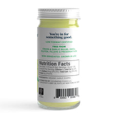 Gourmend Organic Garlic Scape Powder field-harvested flavor boost.