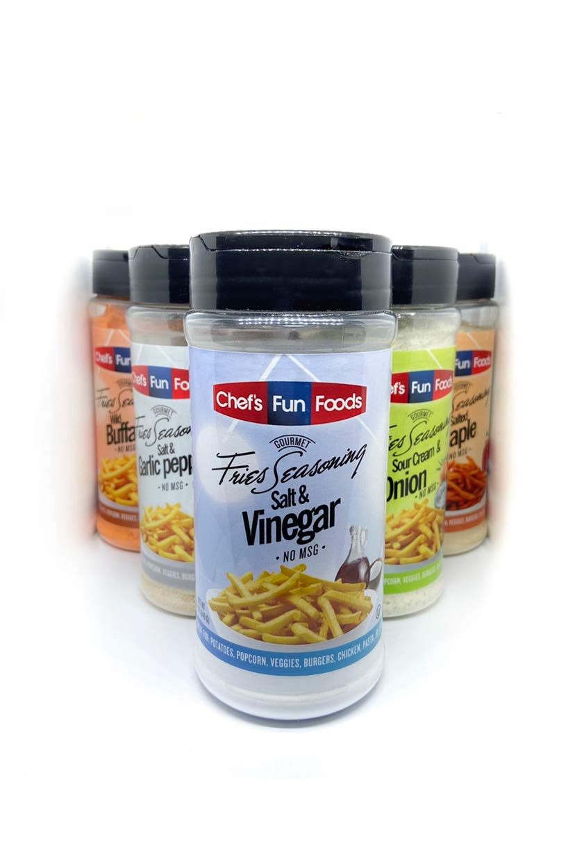 Gourmet Fries Seasonings gluten-free blend fits family meals and venues