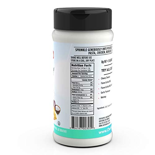 Gourmet Fries Seasonings Salt and Vinegar shaker provides quick, even coating