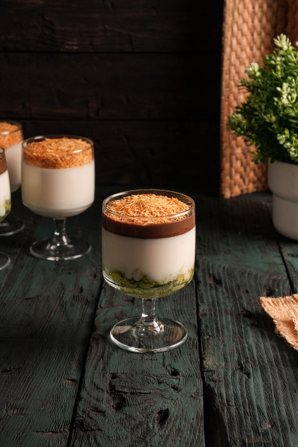 GOURMO kadayif golden-crunch aroma enhancing dessert prep