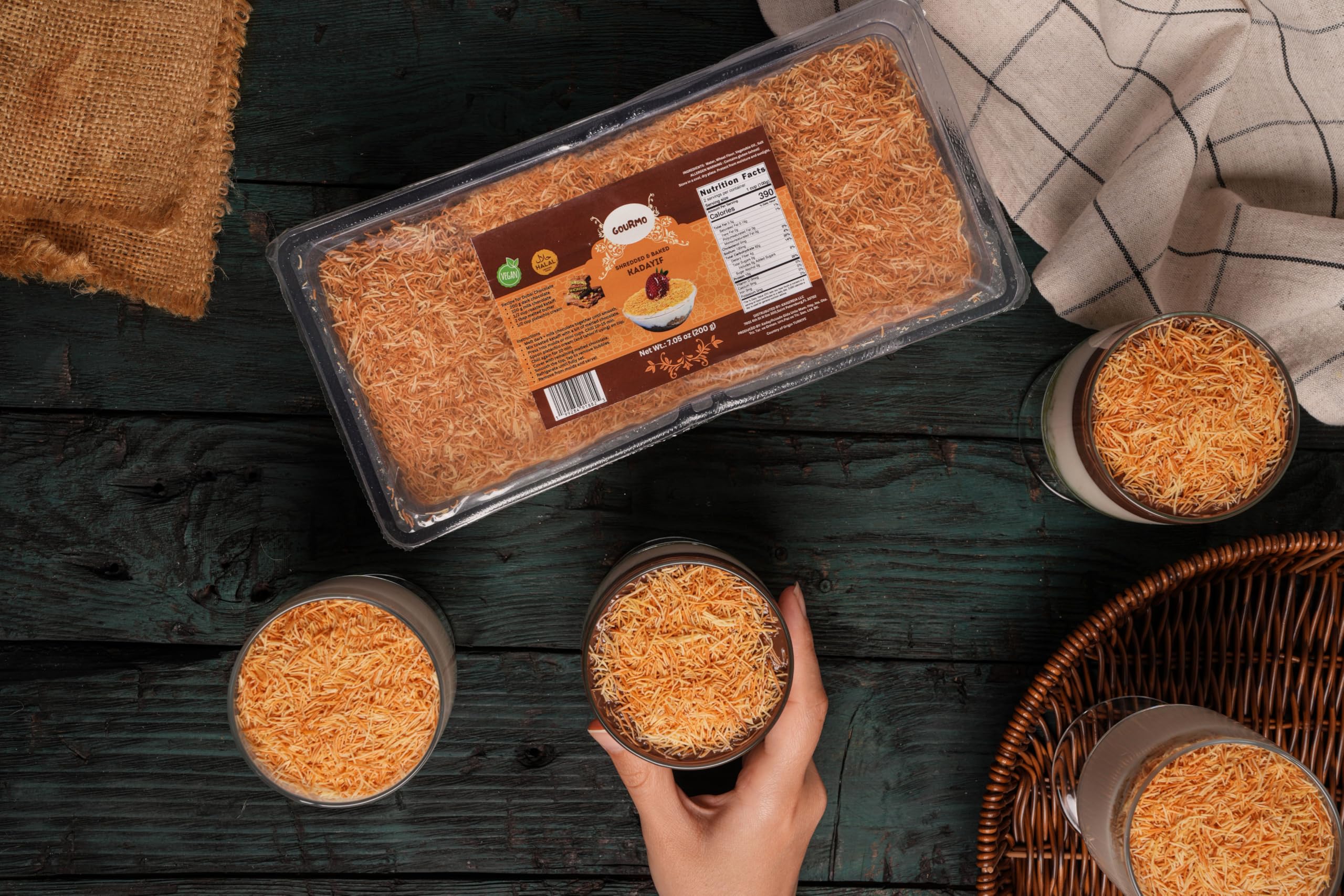 GOURMO natural ingredients ensure authentic flavor with no preservatives