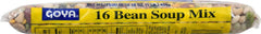 Goya 16 Bean Soup Mix served bowl, warming soup option