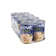 Goya Butter Beans served in a bowl, ready to savor with butter.