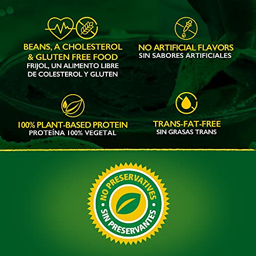 Goya Ducal Refried Red Beans provide plant-based protein and iron