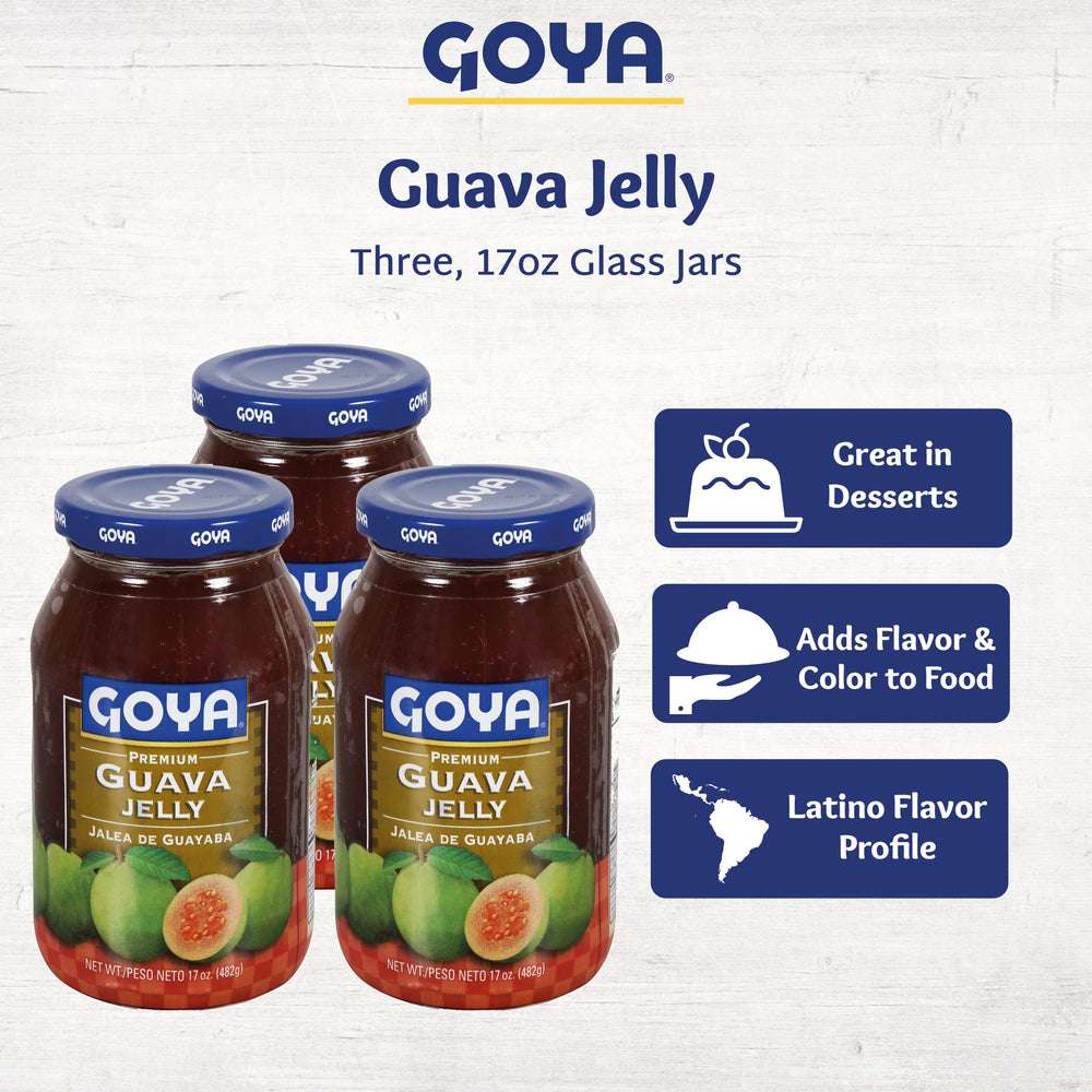 Goya Guava Jelly used as a pastry filling to add vibrant flavor.