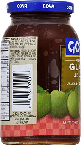 Goya Guava Jelly spread on toast for a quick breakfast