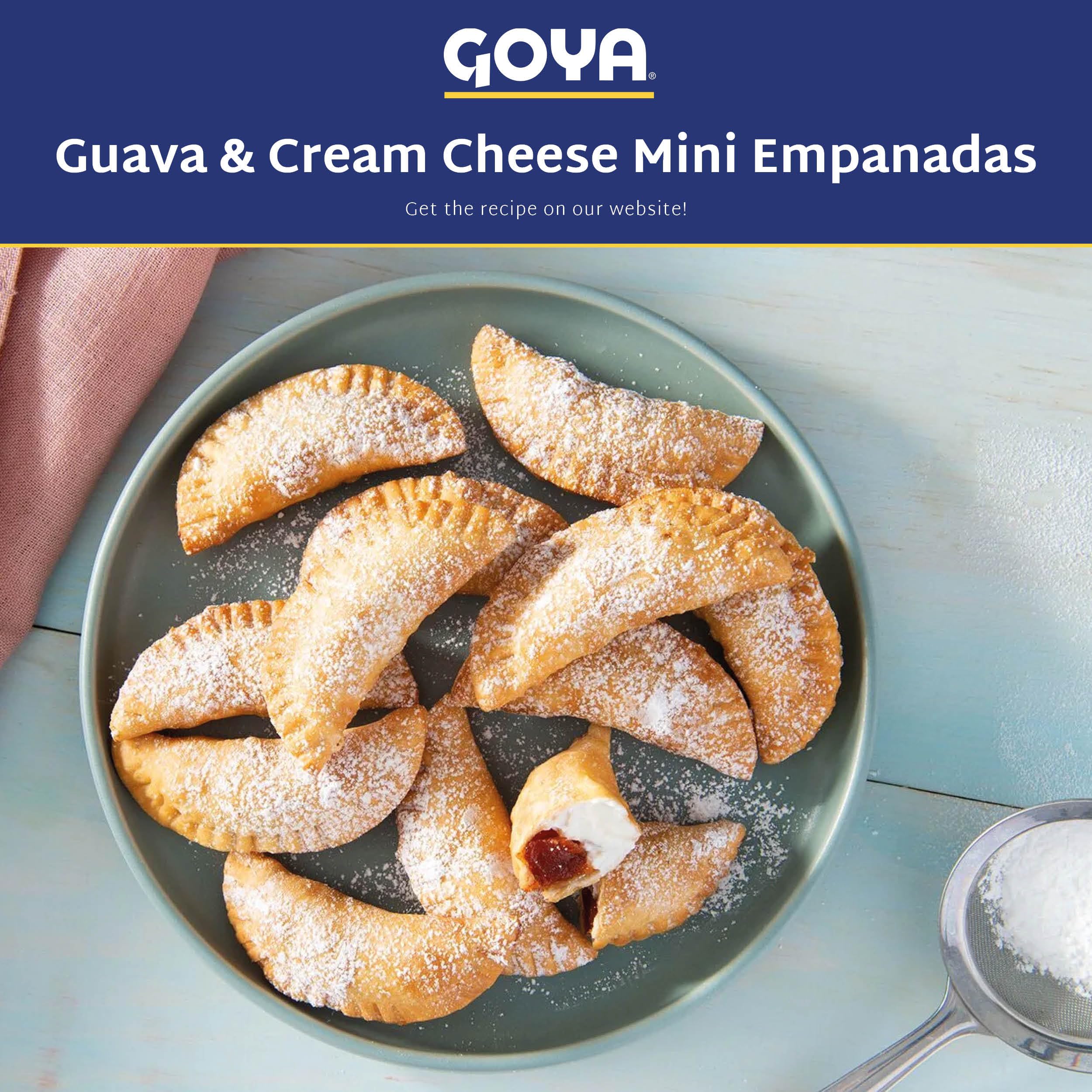 Goya guava paste bars in a recipe idea shot for desserts