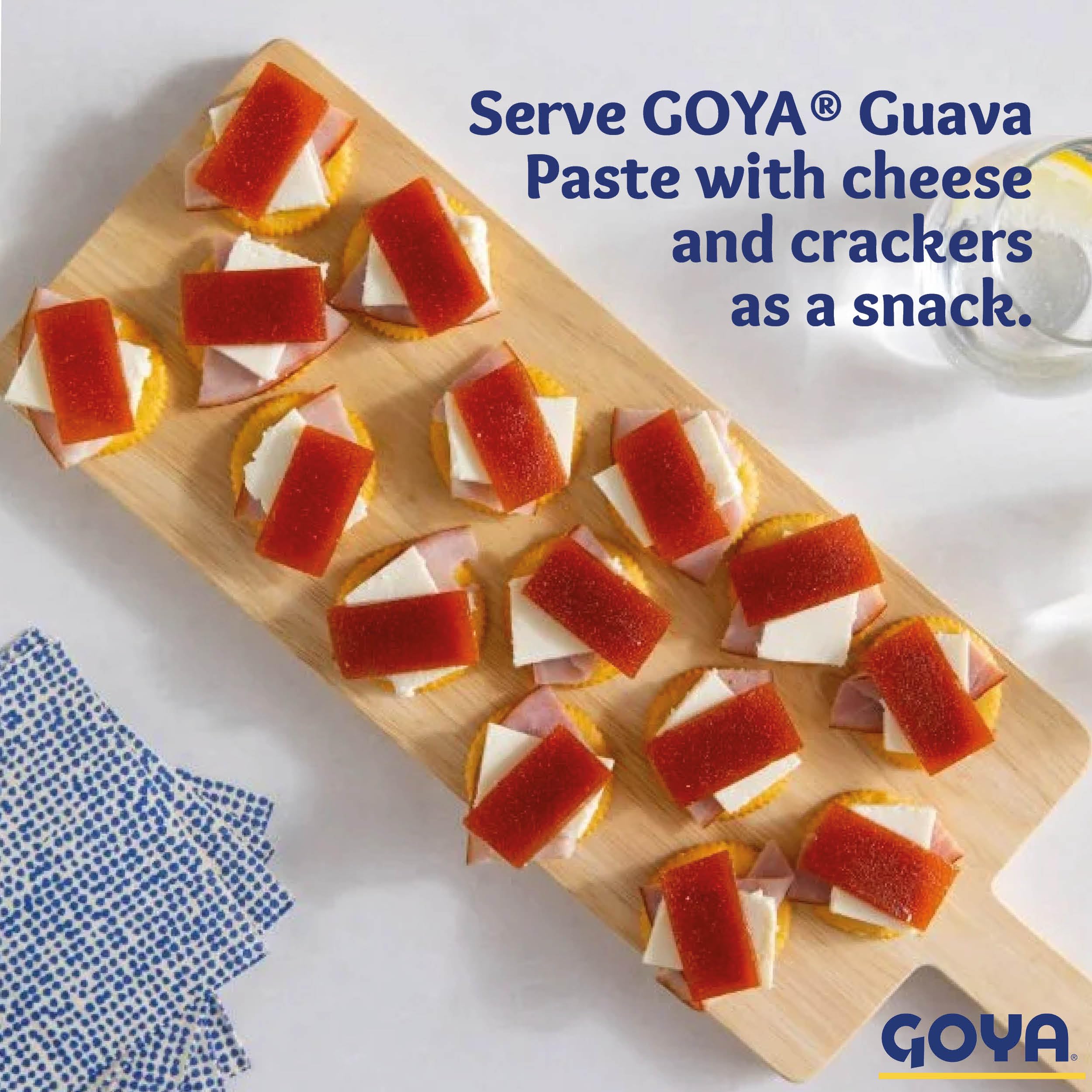 Goya guava paste bars packaging info and origin