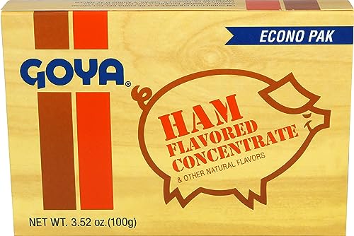 Goya Ham Concentrate vegetable-seasoning adds depth to vegetables.