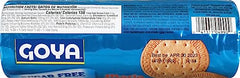 Goya Maria Cookies Sugar Free close-up texture with subtle sweetness