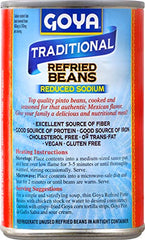 Goya nutrition label highlights gluten-free and vegan-friendly choice