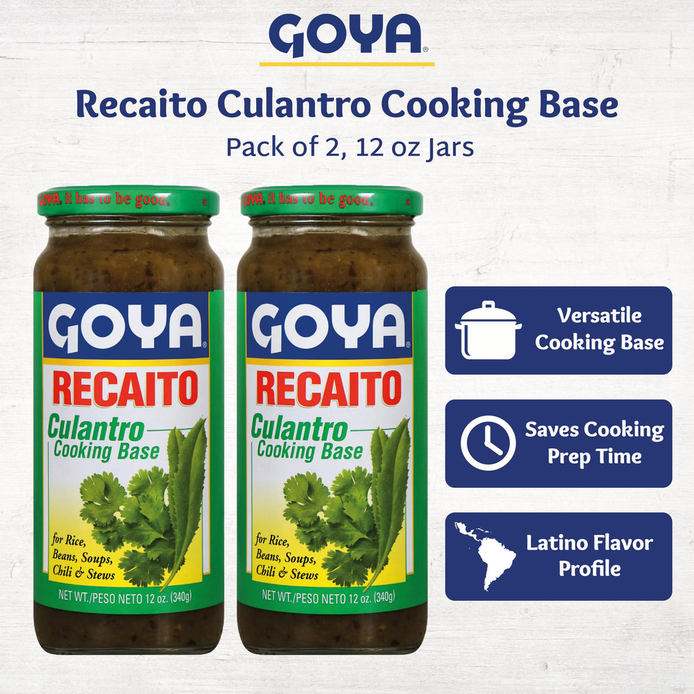 Goya Recaito cilantro base enhances fragrant rice with Latin depth
