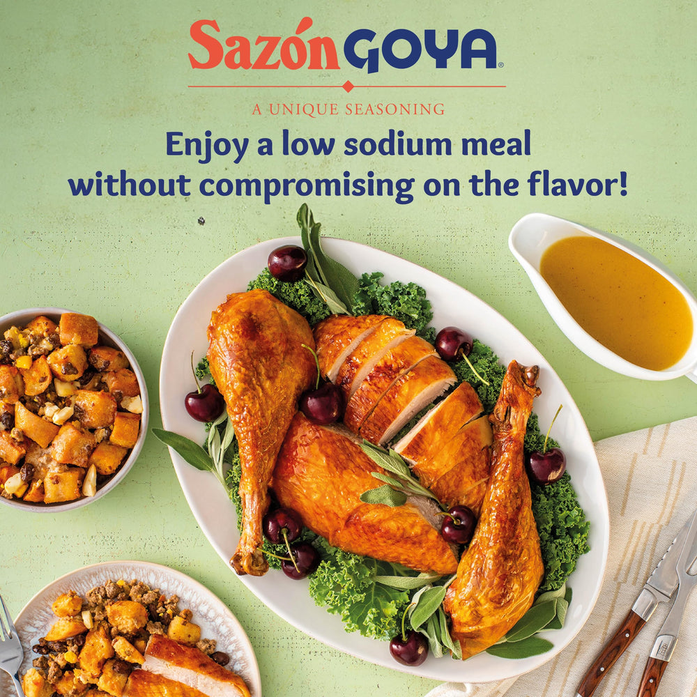 Goya Sazón pack of two 3.52 oz boxes ready to spice.