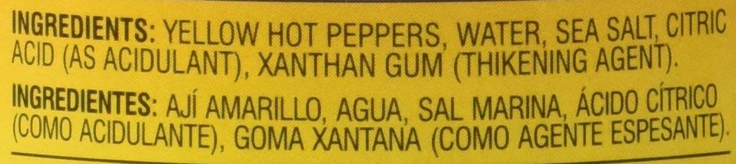 Goya two-pack paste closeup shows vibrant yellow-orange color