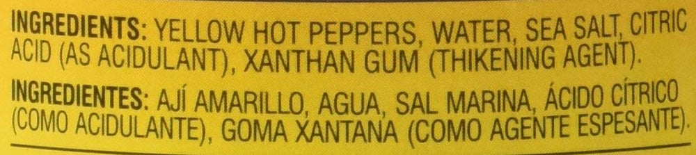Goya two-pack paste closeup shows vibrant yellow-orange color
