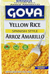 Goya Yellow Rice Mix cooking step image shows easy stovetop preparation