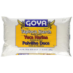 Goya Yuca Flour bag on kitchen counter, versatile gluten-free baking option