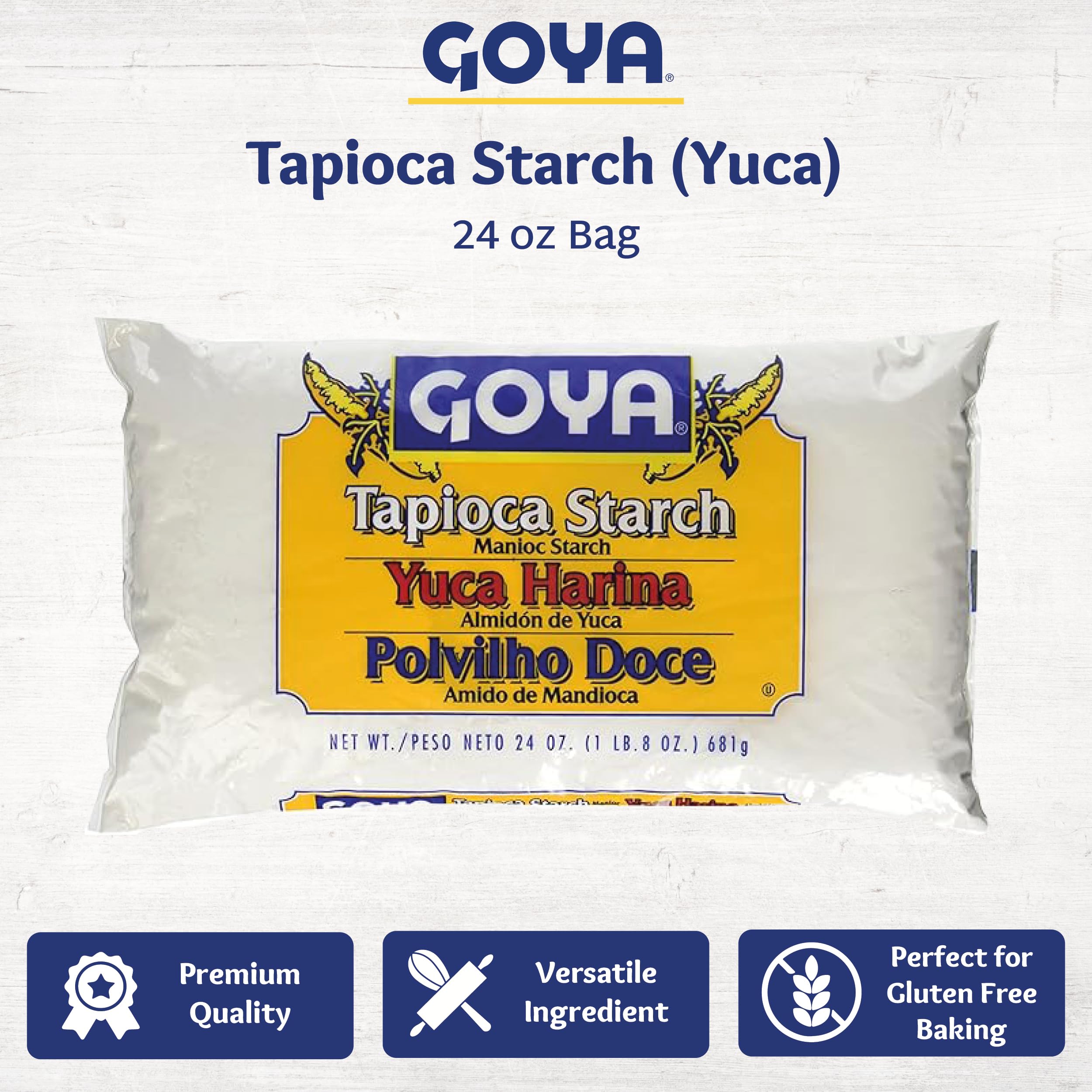 Goya Yuca Flour dough being kneaded for bread