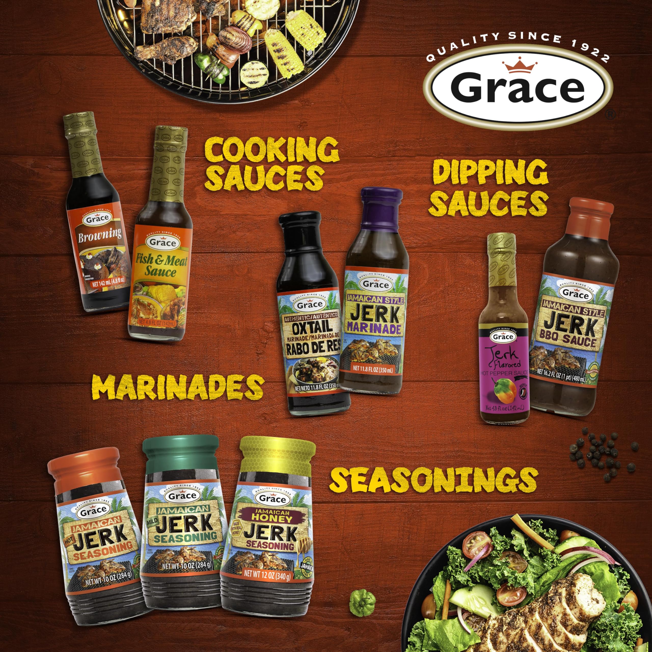 Grace Browning Sauce 2-pack highlights value and convenient use.