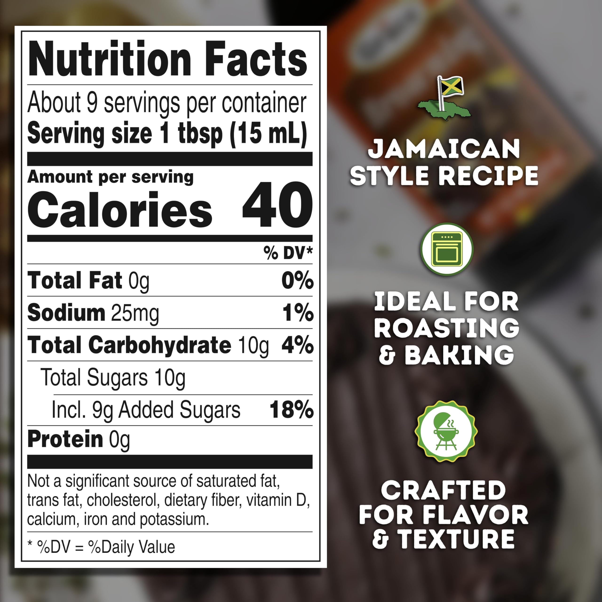 Grace Browning Sauce adds caramel color and Jamaican taste to beef and poultry.