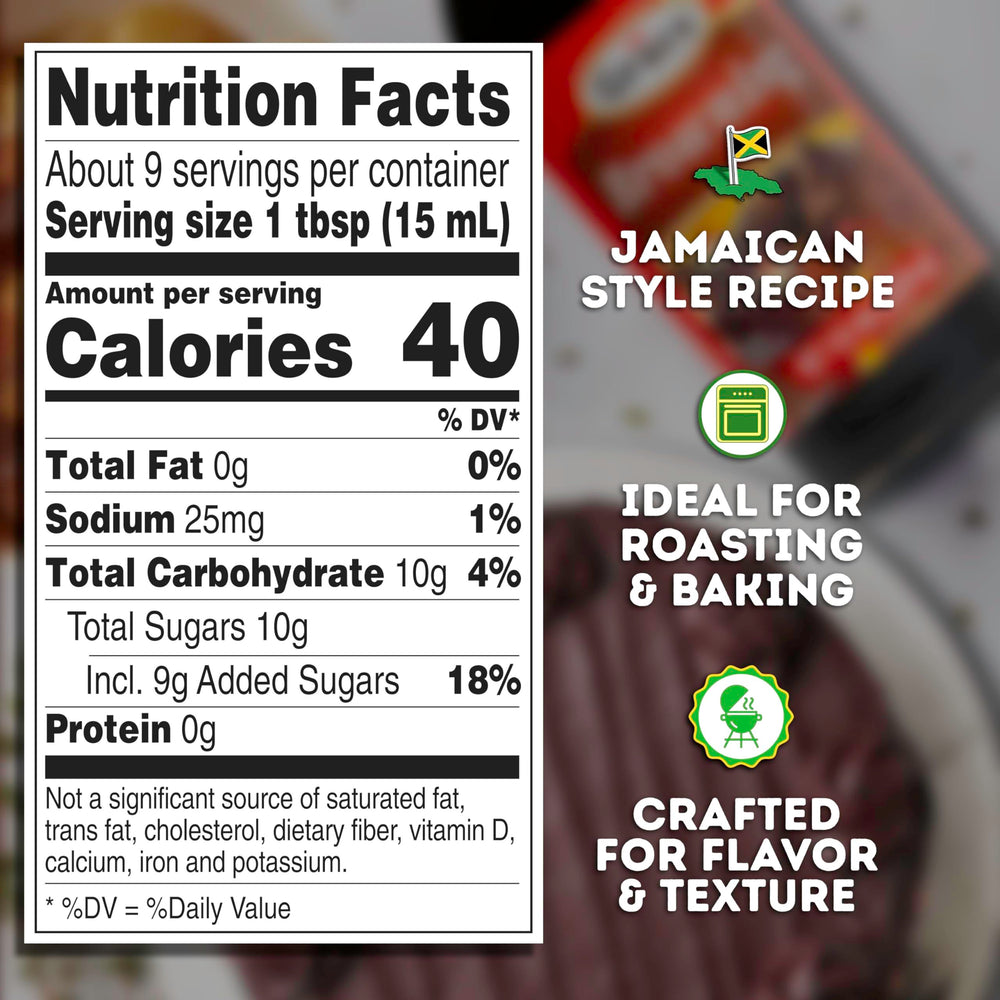 Grace Browning Sauce adds caramel color and Jamaican taste to beef and poultry.