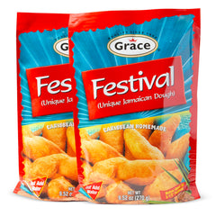 Grace Festival Mix pack front shows the two-pack box ready for Caribbean cooking