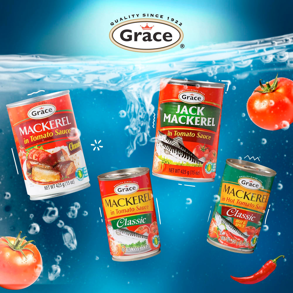 Grace hot spicy mackerel tomato sauce taste profile highlighting bold flavor