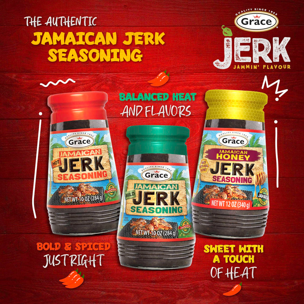 Grace Jamaican Jerk Seasoning roasted-sweet-potatoes; bright spice pairing for sides.