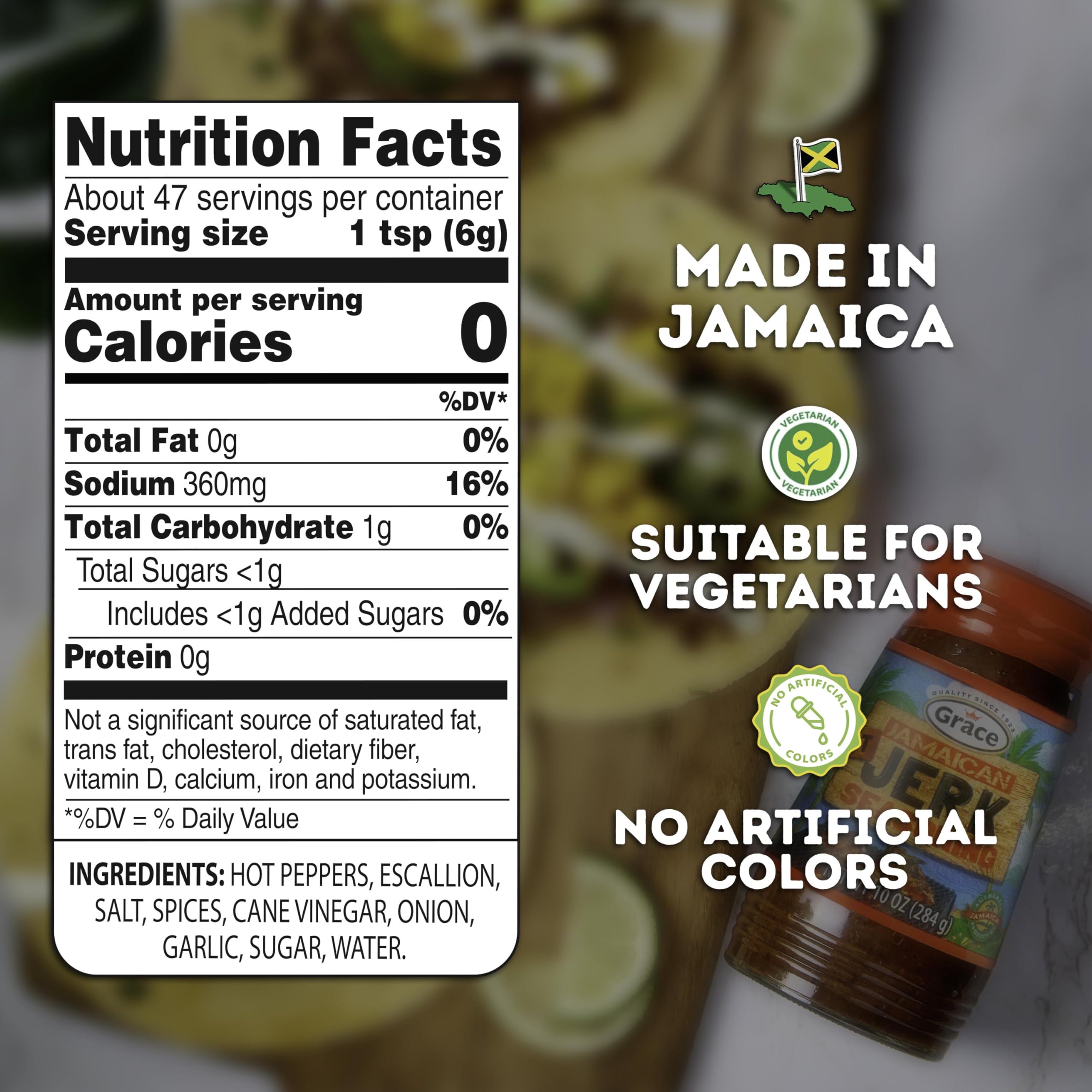 Grace Jamaican Jerk Mild bottle for weeknight dinners