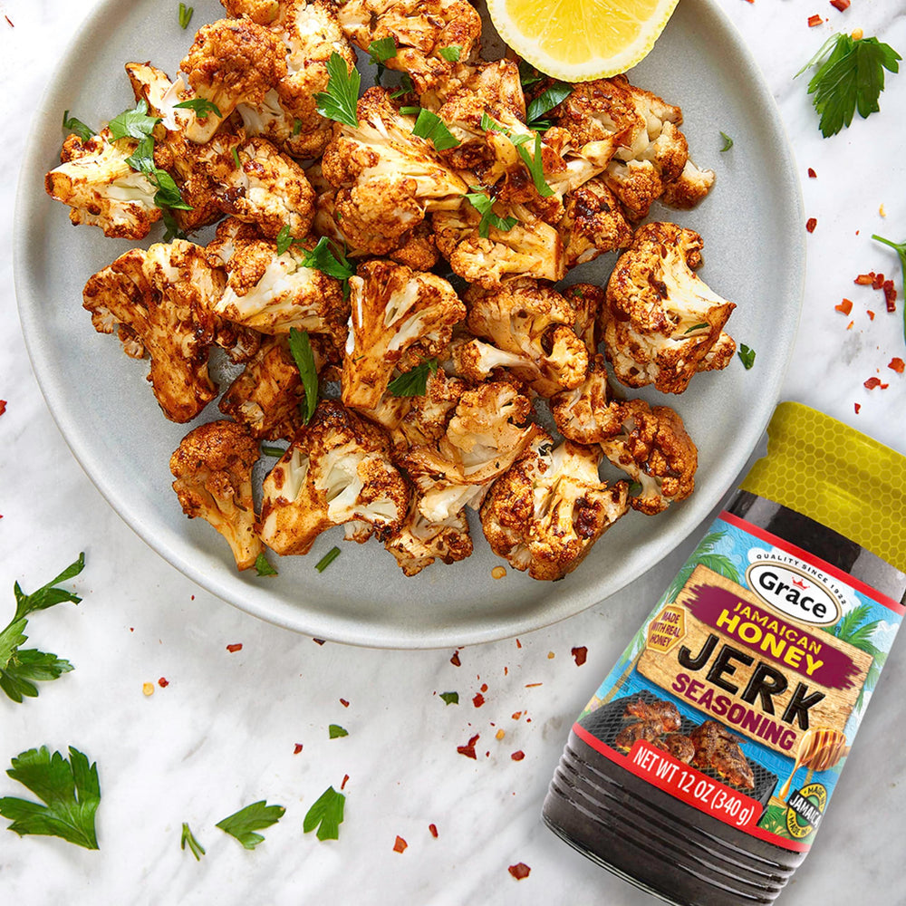 Grace Jamaican Jerk Mild rub on pork ribs