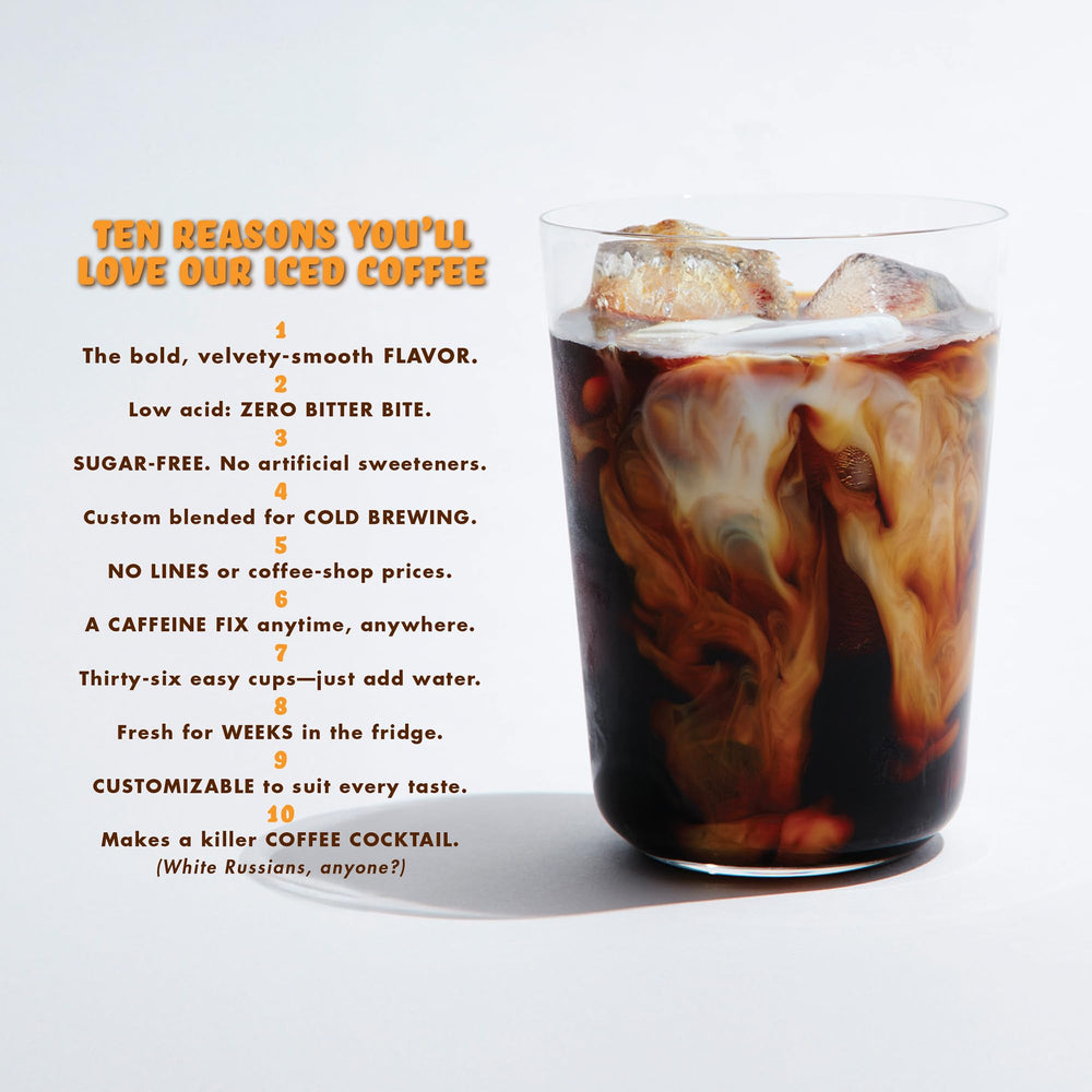 Grady's Cold Brew pour-over style, versatile brewing demonstration.