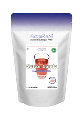 GramZero Cotton Candy drink mix with zero calories and vibrant, sugar-free flavor.