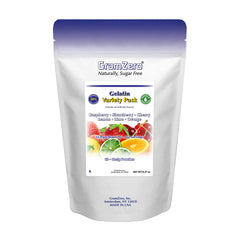 GramZero gelatin 12-pack pouches—zero carb dessert option