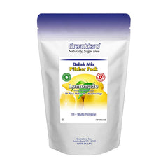 GramZero Lemonade sugar-free drink mix pitcher pack for refreshing zero-calorie beverages.