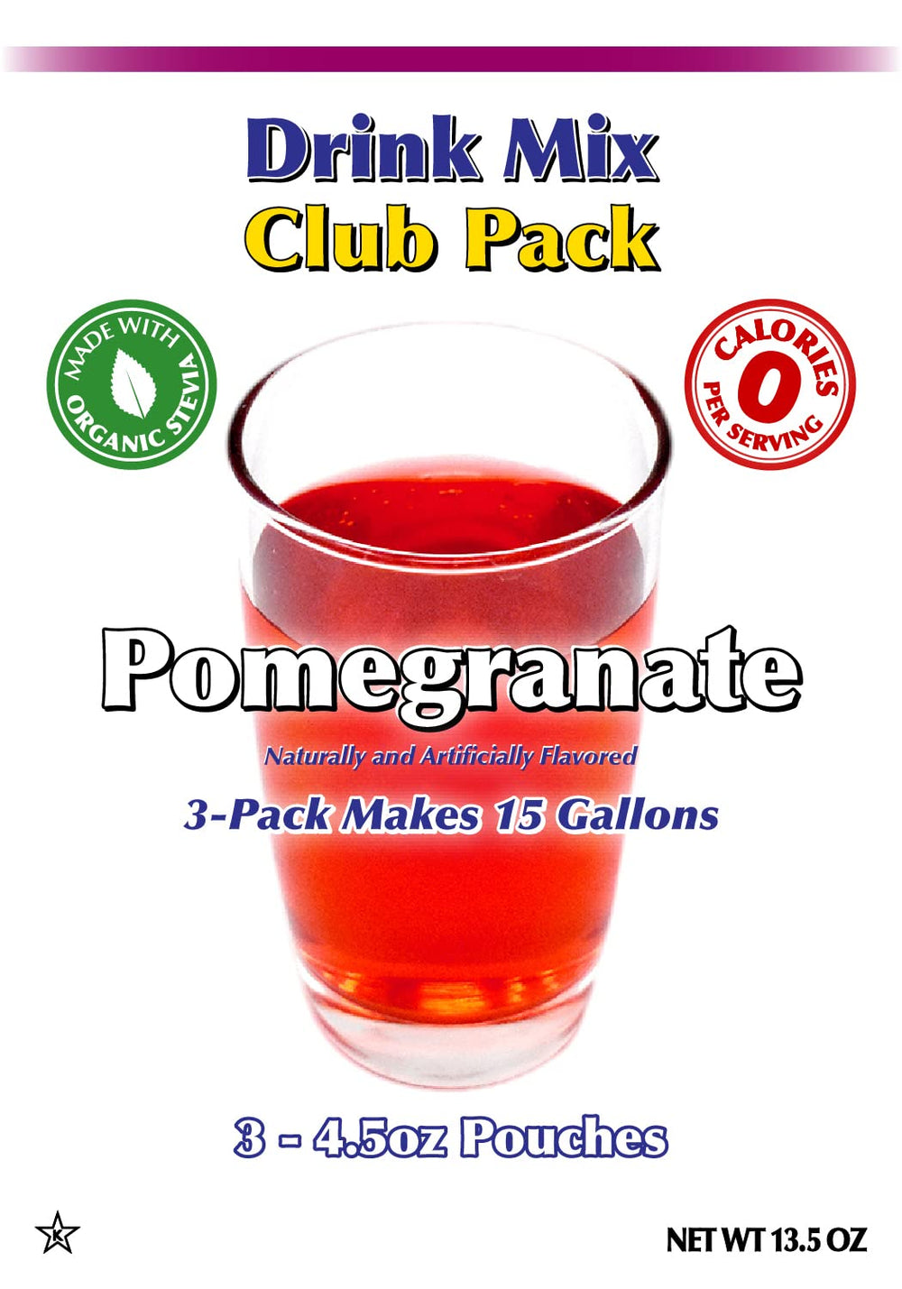 Loaded tea preparation using GramZero pomegranate powder for enhanced flavor without calories.