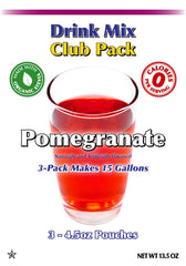 Loaded tea preparation using GramZero pomegranate powder for enhanced flavor without calories.
