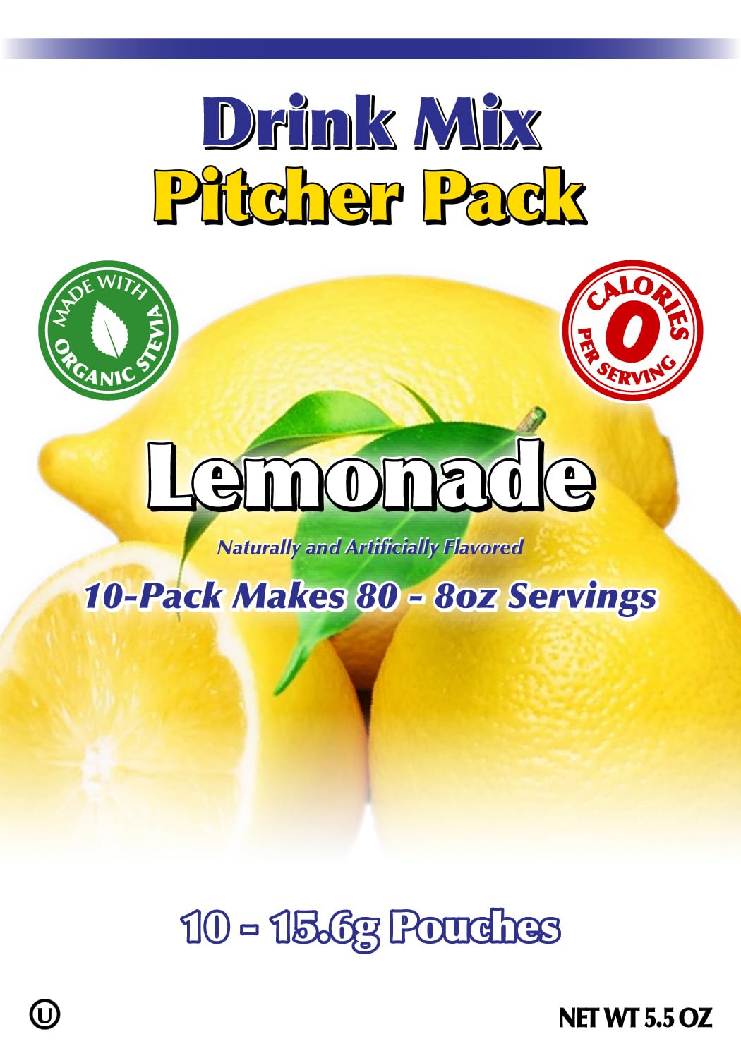 GramZero organic stevia-sweetened drink mix pack delivers natural sweetness for low-carb sipping.
